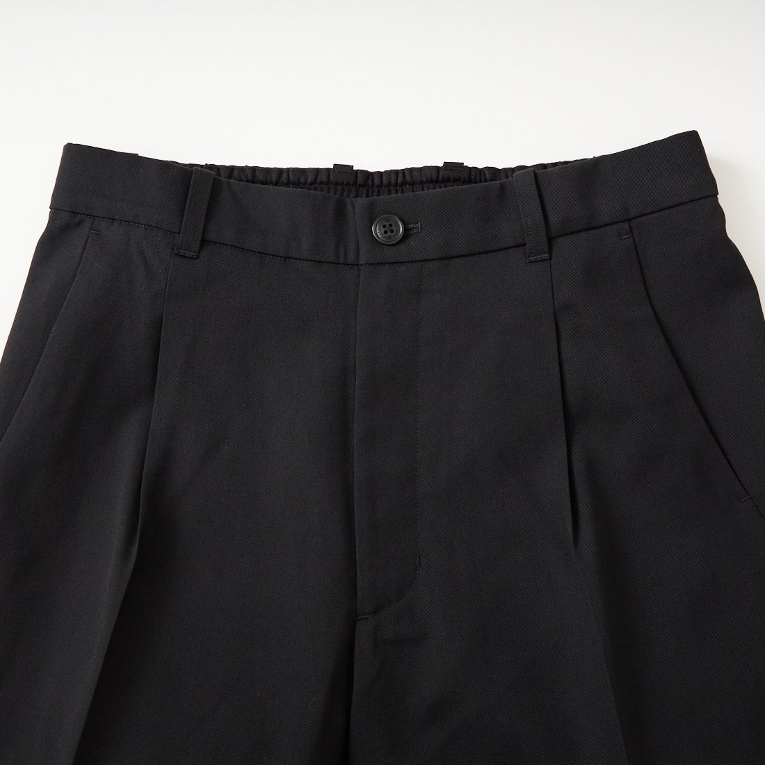 Goldwin [ゴールドウィン] ワンタックストレートウールパンツ [GL75753] BK