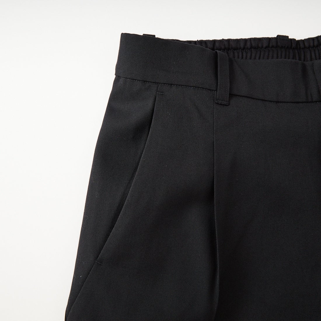 Goldwin [ゴールドウィン] ワンタックストレートウールパンツ [GL75753] BK