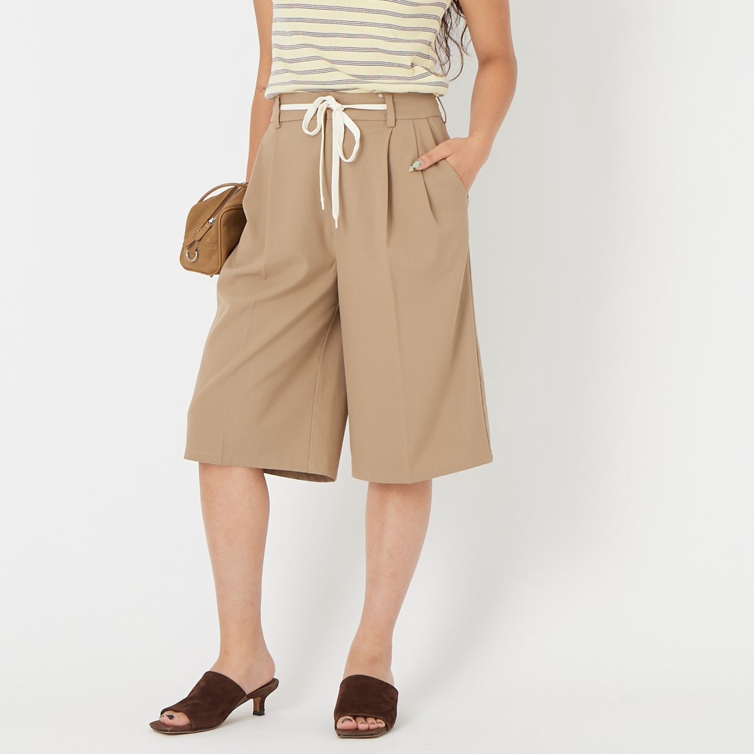 ﾍﾞｰｼﾞｭ&&モデル身長：162cm 着用サイズ：2&&