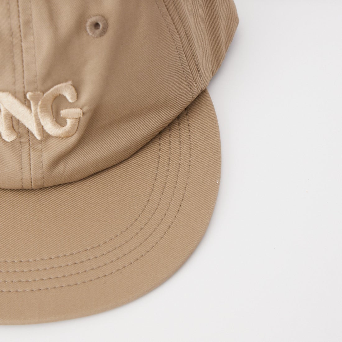 NANGA [ナンガ] コットンツイル NNGロゴキャップ [N2600-3A066A] BEG