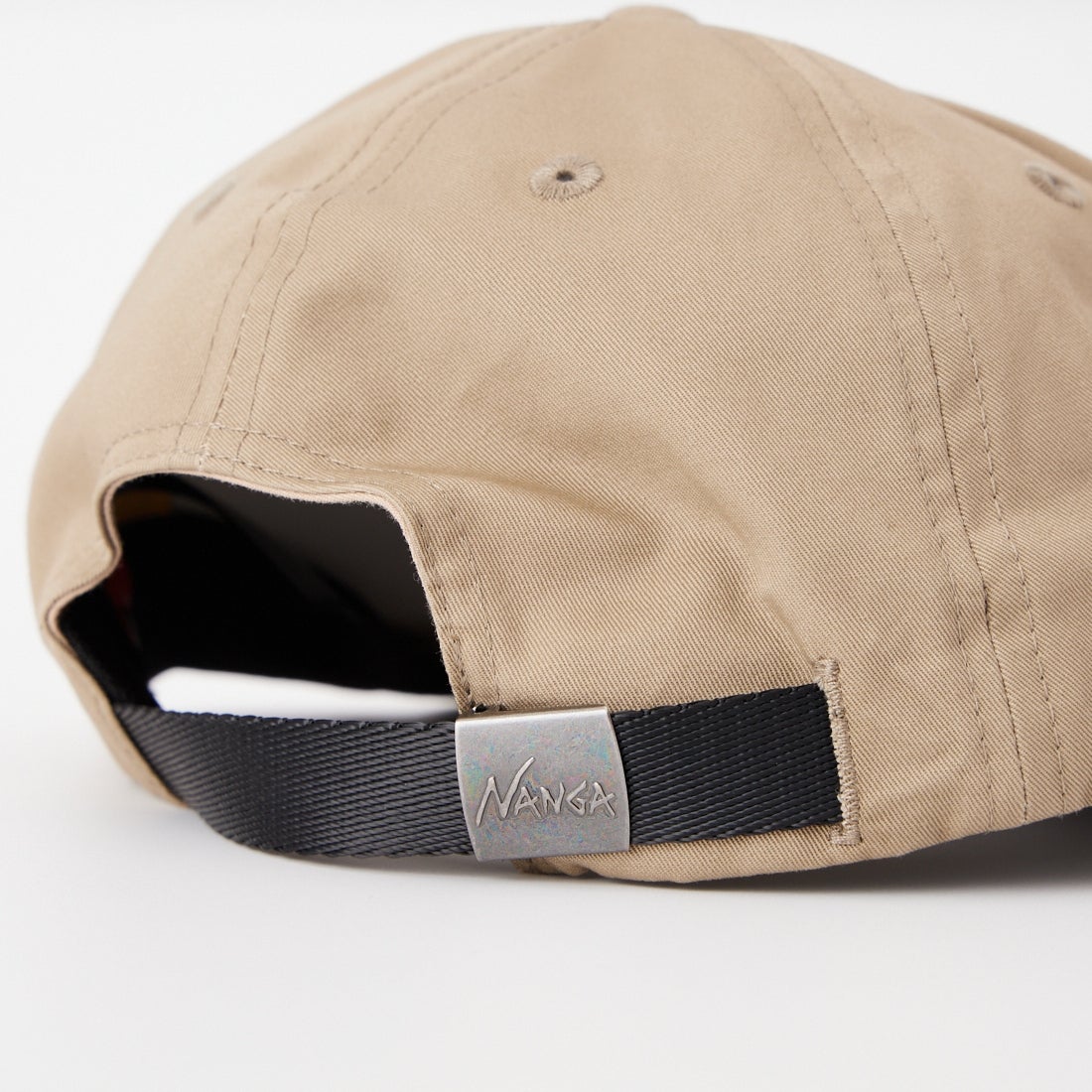 NANGA [ナンガ] コットンツイル NNGロゴキャップ [N2600-3A066A] BEG