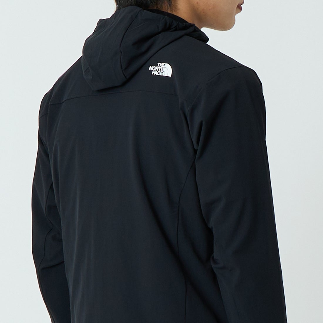 THE NORTH FACE [ザ ノースフェイス] フレキシブルフーディ [NP22581] K &&モデル身長：179cm 着用サイズ：M&&