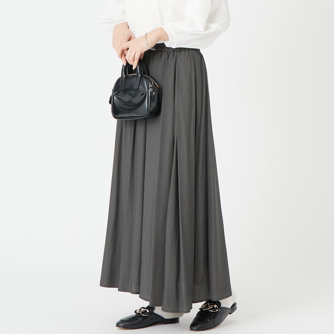 08 ﾁｬｺｰﾙ&&モデル身長：162cm 着用サイズ：F&&