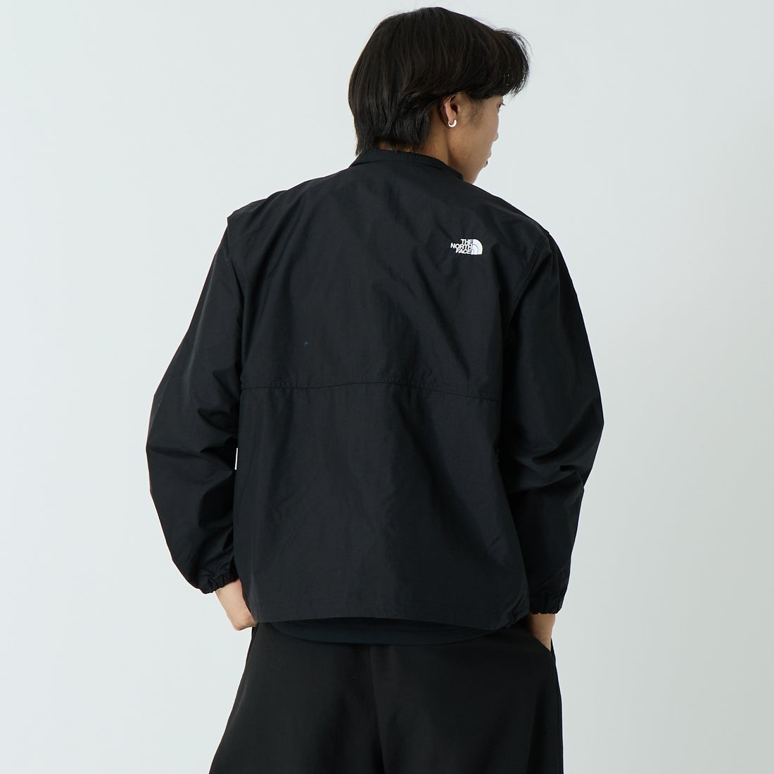 THE NORTH FACE [ザ ノースフェイス] コンパクトブルゾン [NP22631] K &&モデル身長：179cm 着用サイズ：M&&