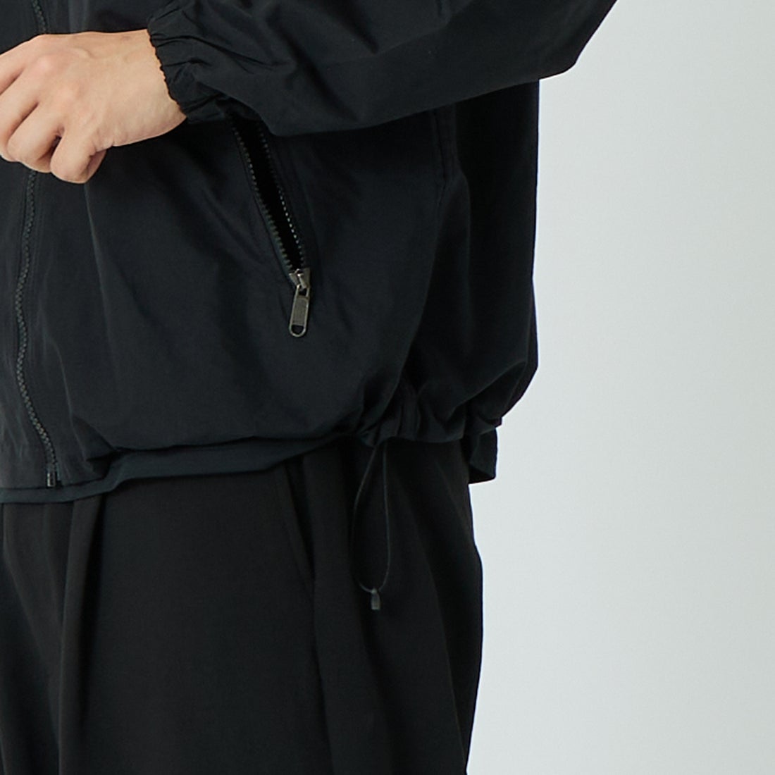 THE NORTH FACE [ザ ノースフェイス] コンパクトブルゾン [NP22631] K &&モデル身長：179cm 着用サイズ：M&&