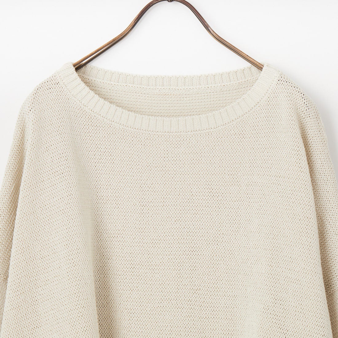 MICA&DEAL [マイカアンドディール] ボートネックルーズプルオーバー [0126108039] GREIGE