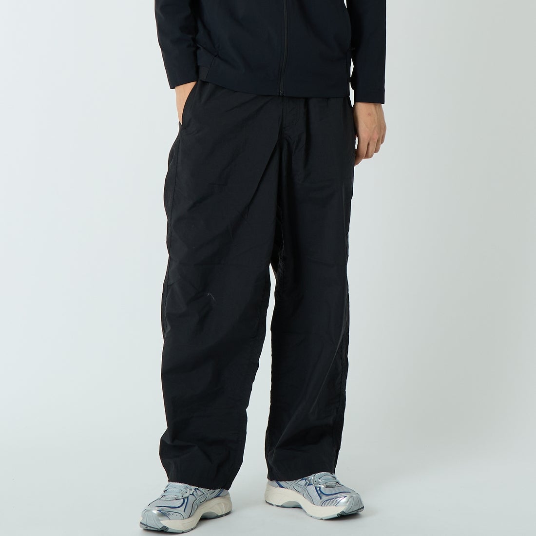 THE NORTH FACE [ザ ノースフェイス] コンパクトパンツ [NB82531] K &&モデル身長：179cm 着用サイズ：L&&