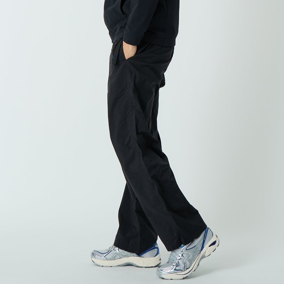 THE NORTH FACE [ザ ノースフェイス] コンパクトパンツ [NB82531] K &&モデル身長：179cm 着用サイズ：L&&
