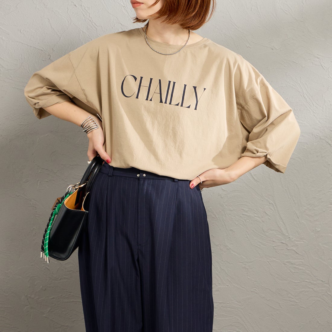 BEIGE&&モデル身長：158cm 着用サイズ：F&&