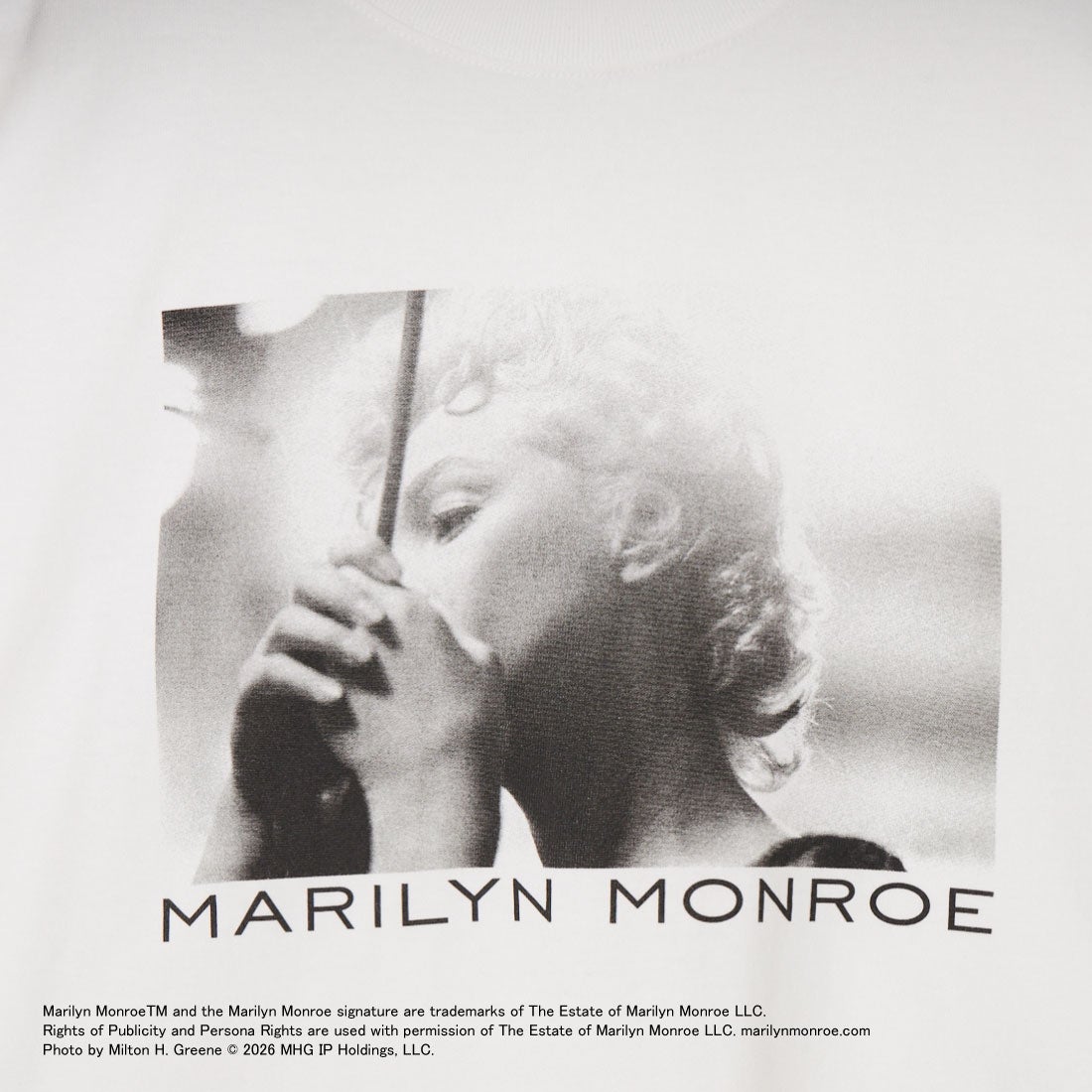 GOOD ROCK SPEED [グッドロックスピード] マリリン・モンロー ロングスリーブTシャツ [26MRM003W] WHITE