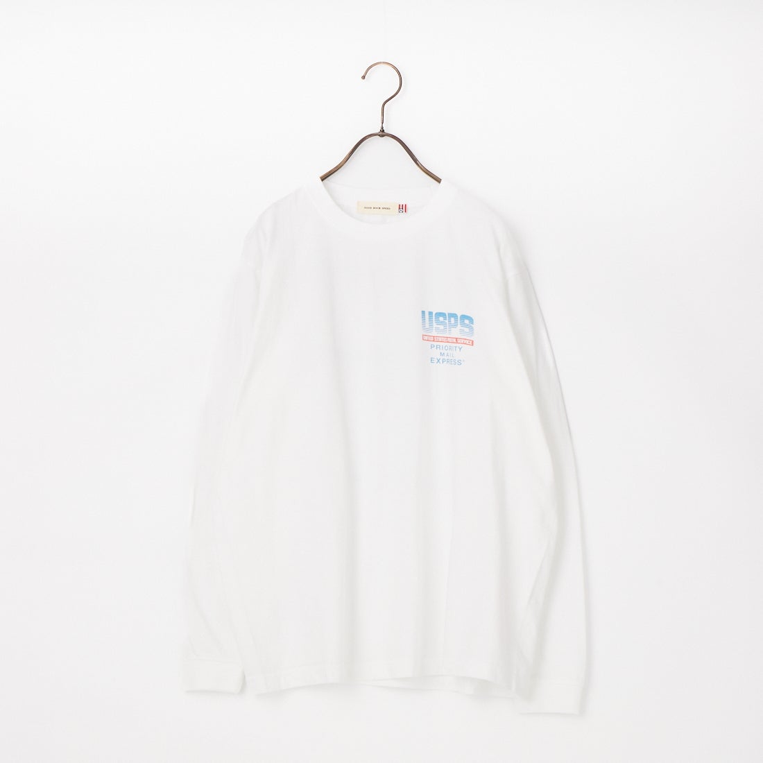 GOOD ROCK SPEED [グッドロックスピード] USPS ロングスリーブTシャツ [26USP001W] WHITE