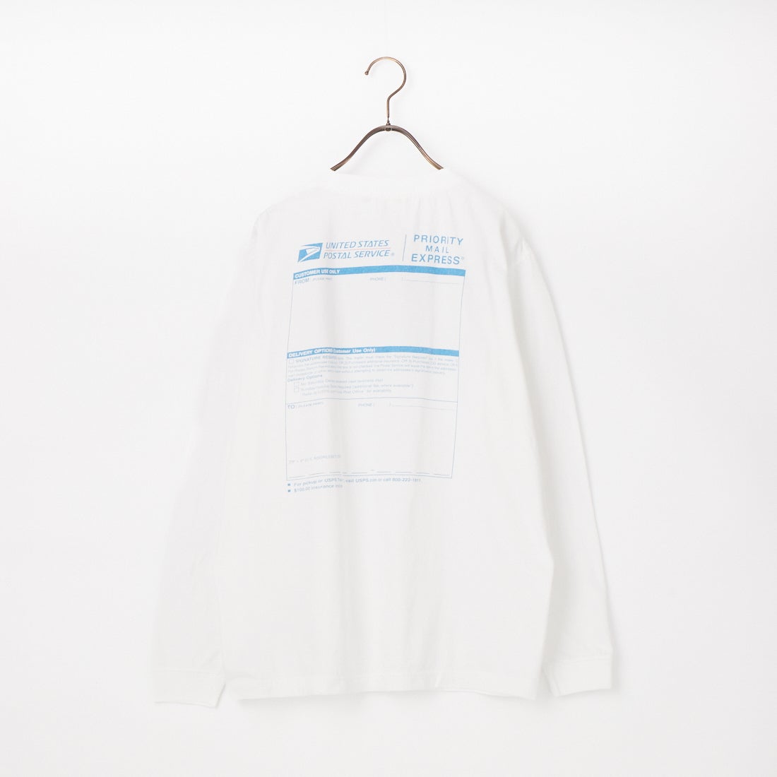 GOOD ROCK SPEED [グッドロックスピード] USPS ロングスリーブTシャツ [26USP001W] WHITE