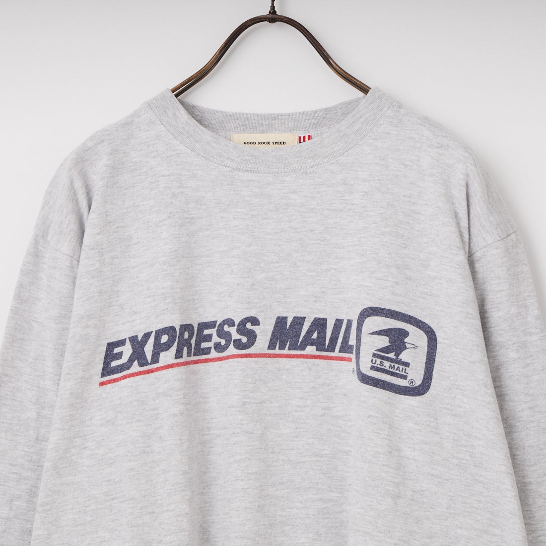 GOOD ROCK SPEED [グッドロックスピード] USPS ロングスリーブTシャツ [26USP002W] ASH