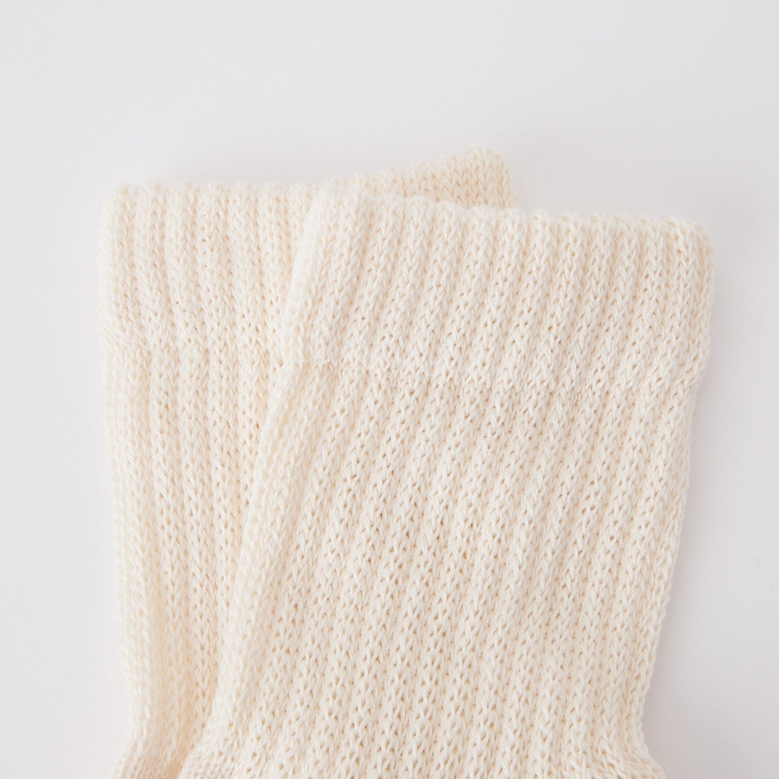 ROTOTO [ロトト] オーガニック デイリー 3パック ミニクルーソックス [R1522] IVORY