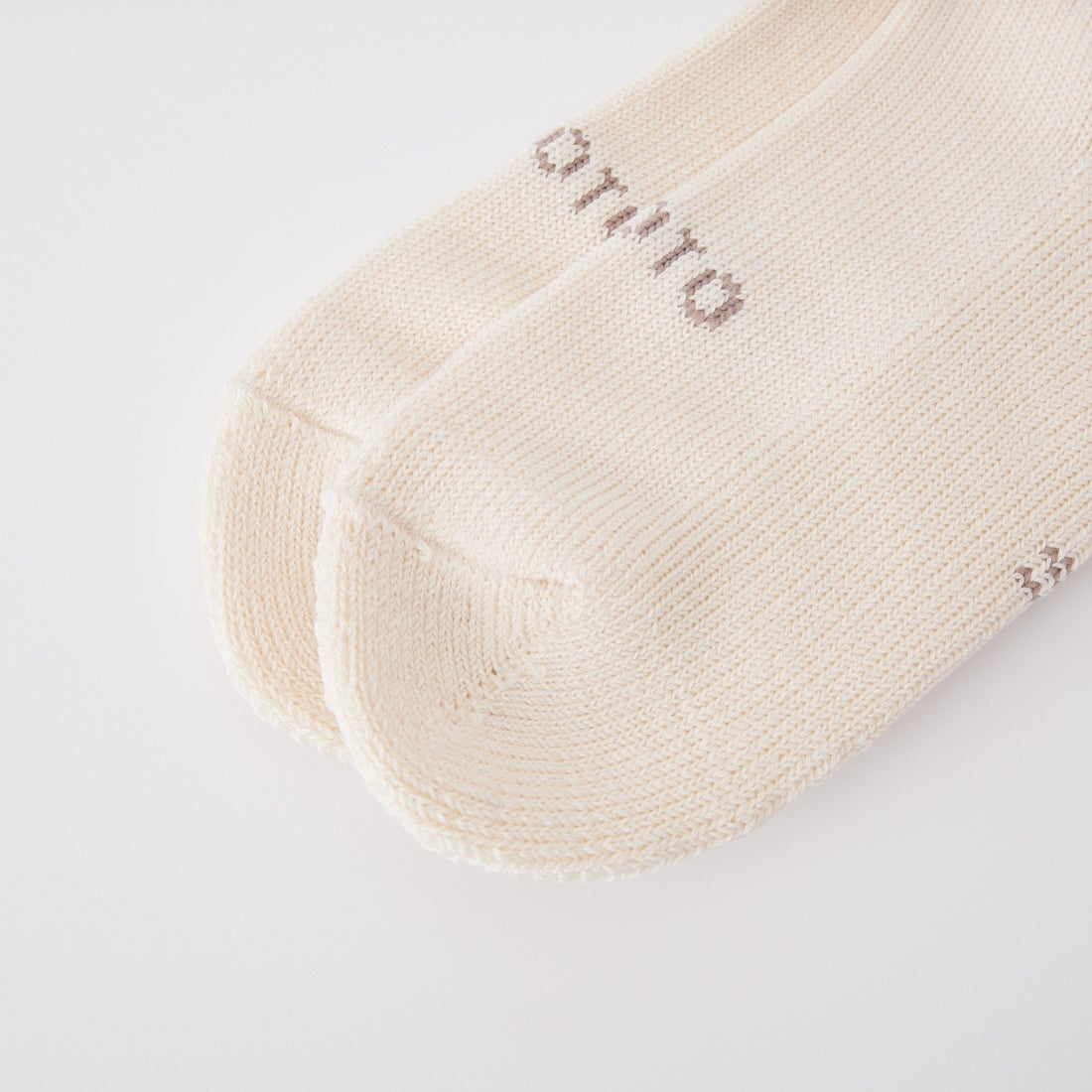 ROTOTO [ロトト] オーガニック デイリー 3パック ミニクルーソックス [R1522] IVORY