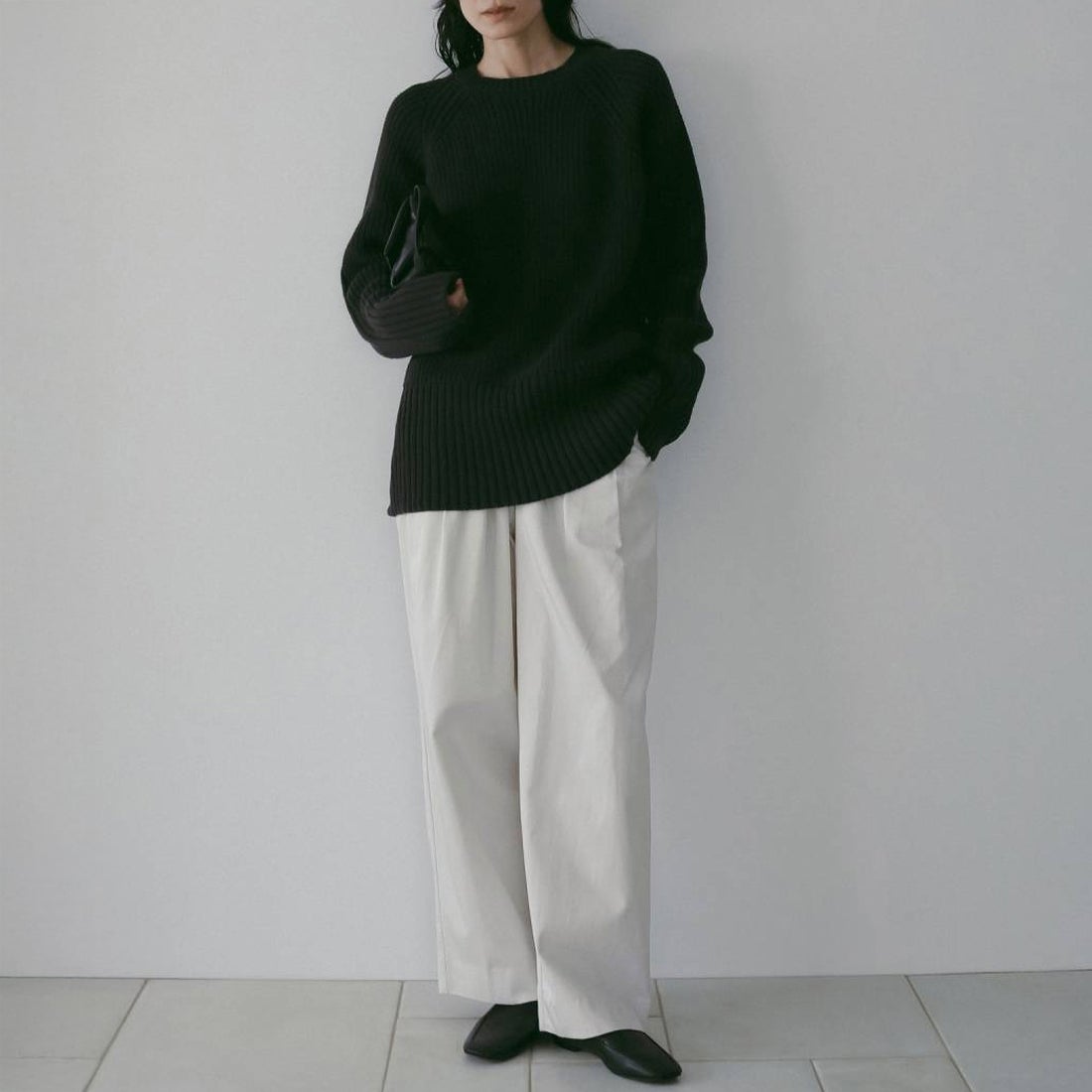 anuke [アンヌーク] ツイルルーズパンツ [62610708] IVR