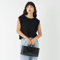 12 BLACK&&モデル身長：162cm 着用サイズ：F&&