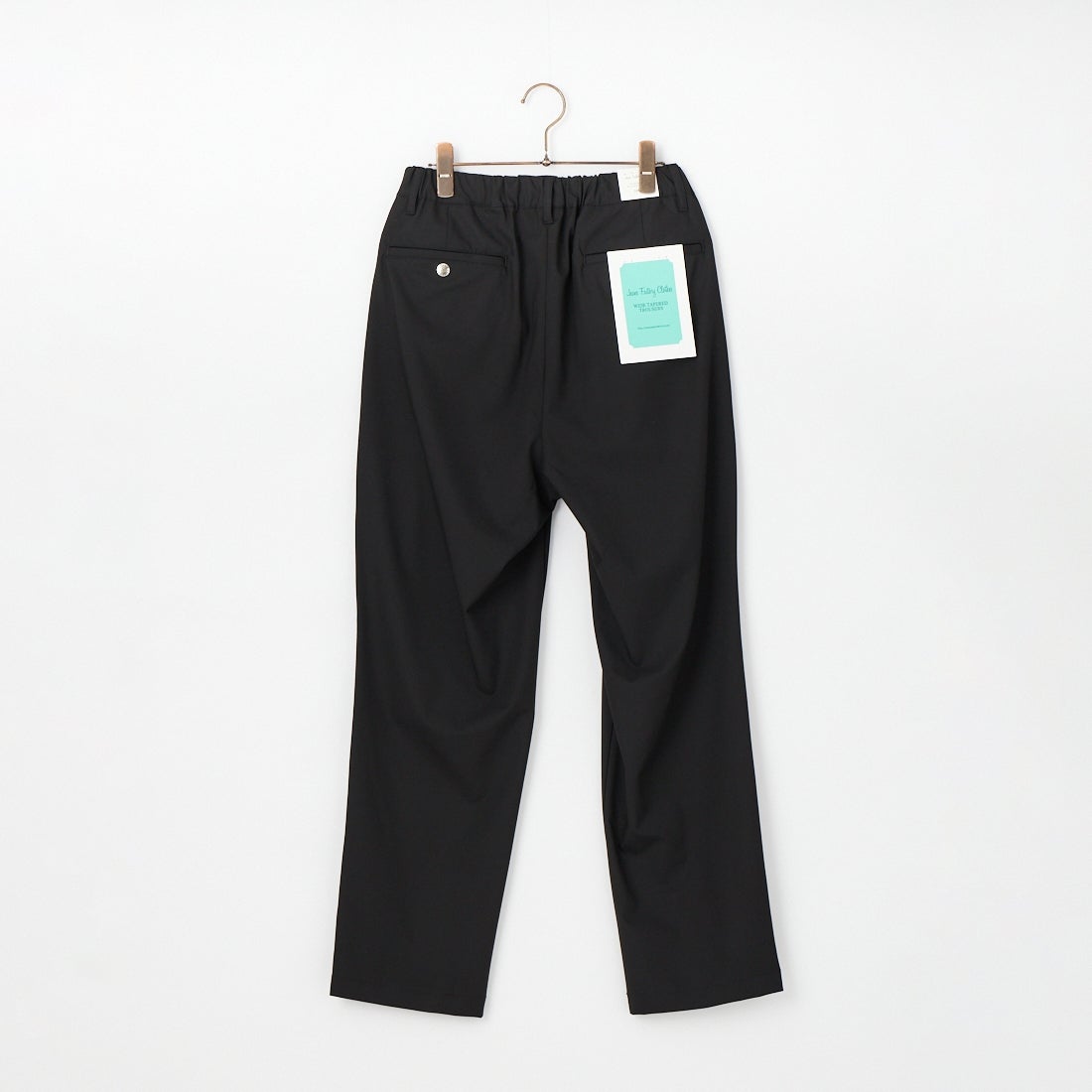 Jeans Factory Clothes [ジーンズファクトリークローズ] SIROトロ 2WAYストレッチワイドテーパードトラウザー [JFC-262-012] 61 BLK