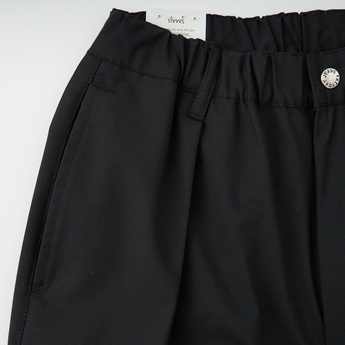 Jeans Factory Clothes [ジーンズファクトリークローズ] SIROトロ 2WAYストレッチワイドテーパードトラウザー [JFC-262-012] 61 BLK