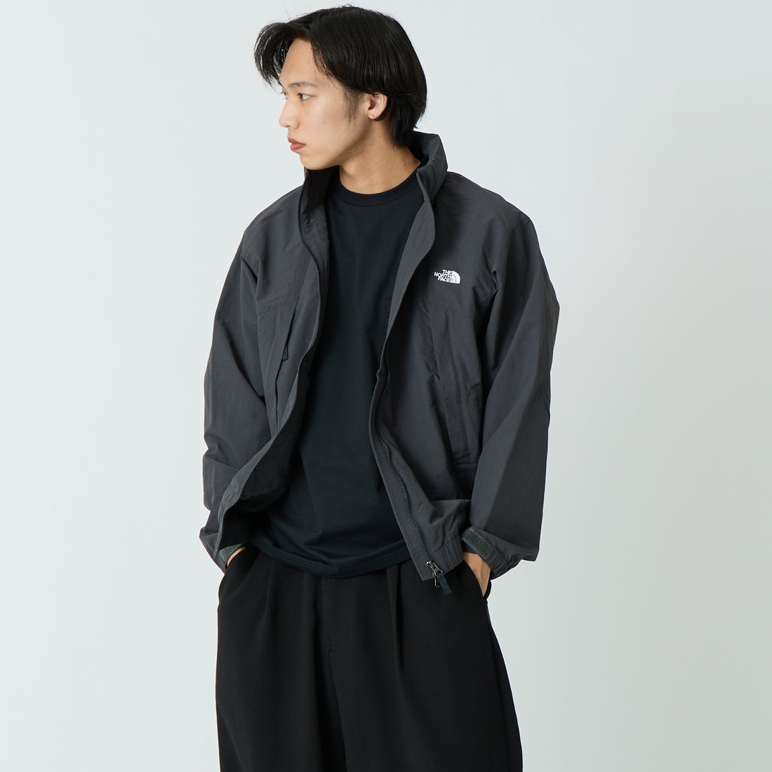 THE NORTH FACE [ザ ノースフェイス] バーサタイルブルゾン [NP22653] AG &&モデル身長：179cm 着用サイズ：M&&