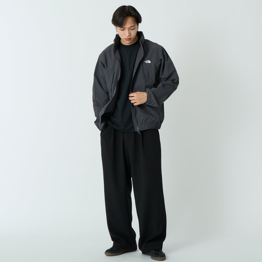 THE NORTH FACE [ザ ノースフェイス] バーサタイルブルゾン [NP22653] AG &&モデル身長：179cm 着用サイズ：M&&