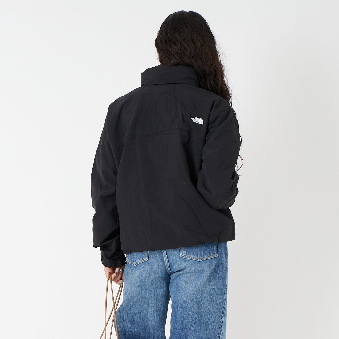 THE NORTH FACE [ザ ノースフェイス] バーサタイルブルゾン [NP22653] K &&モデル身長：162cm 着用サイズ：S&&