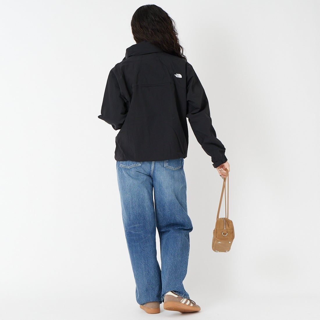 THE NORTH FACE [ザ ノースフェイス] バーサタイルブルゾン [NP22653] K &&モデル身長：162cm 着用サイズ：S&&