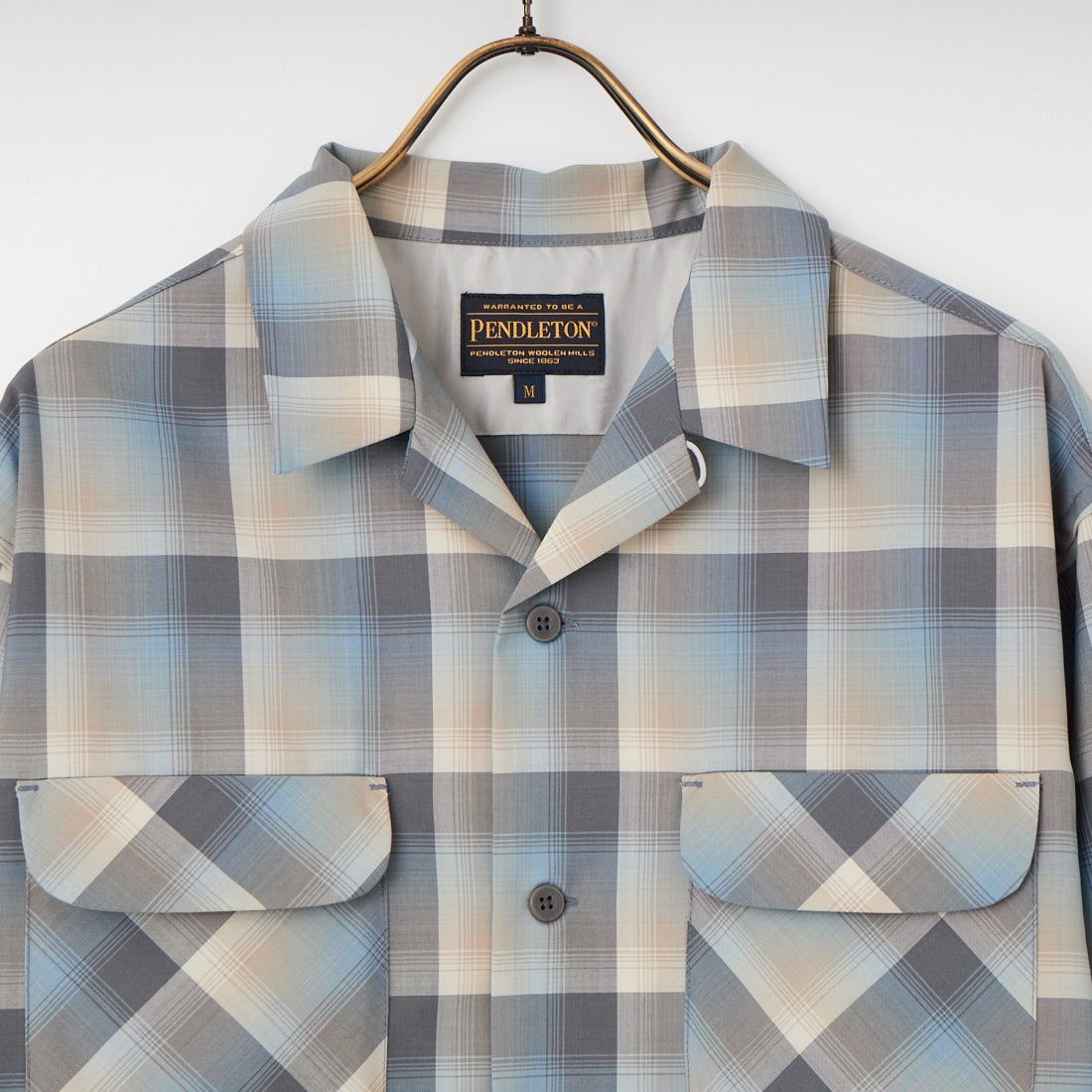 PENDLETON [ペンドルトン] オープンカラーシャツ [6175-3006] 65 SLATE/G