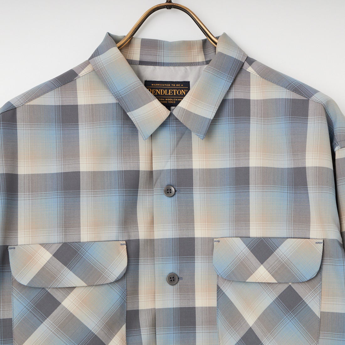 PENDLETON [ペンドルトン] オープンカラーシャツ [6175-3006] 65 SLATE/G
