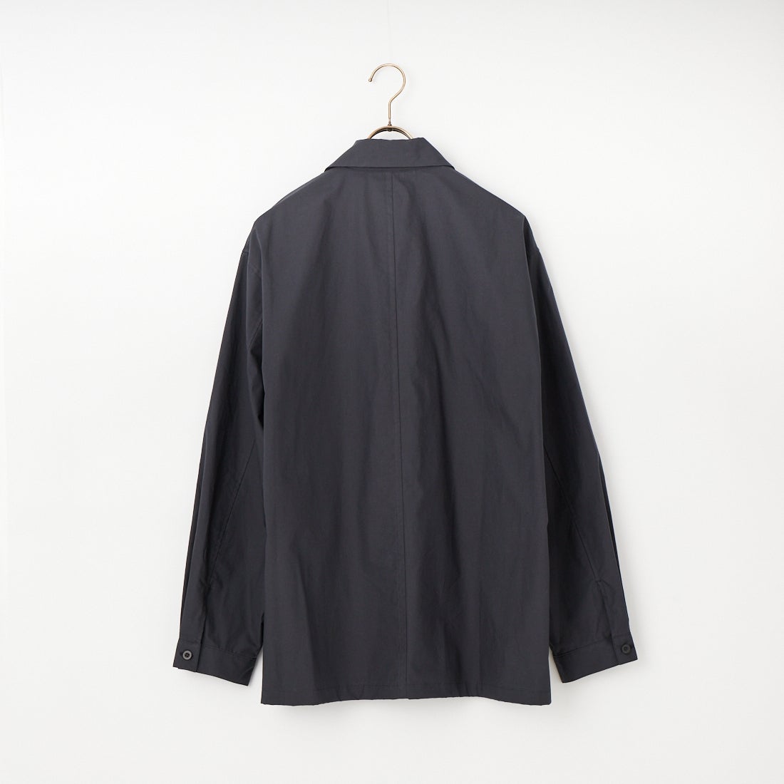 STILL BY HAND [スティルバイハンド] ボタンレスオーバーシャツ [SH04261] CHARCOAL