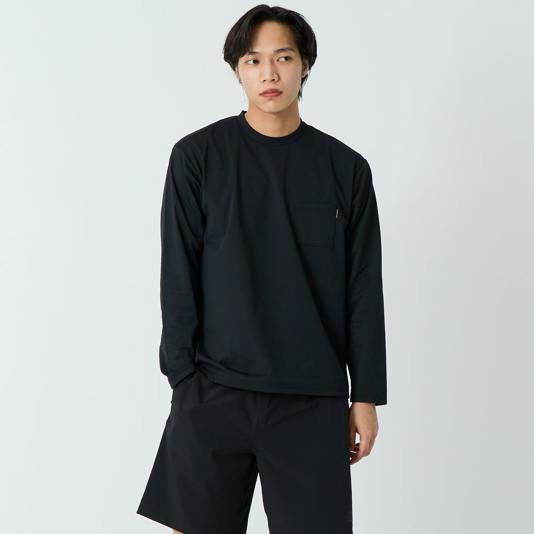THE NORTH FACE [ザ ノースフェイス] ロングスリーブエアリーポケットTシャツ [NT32630]