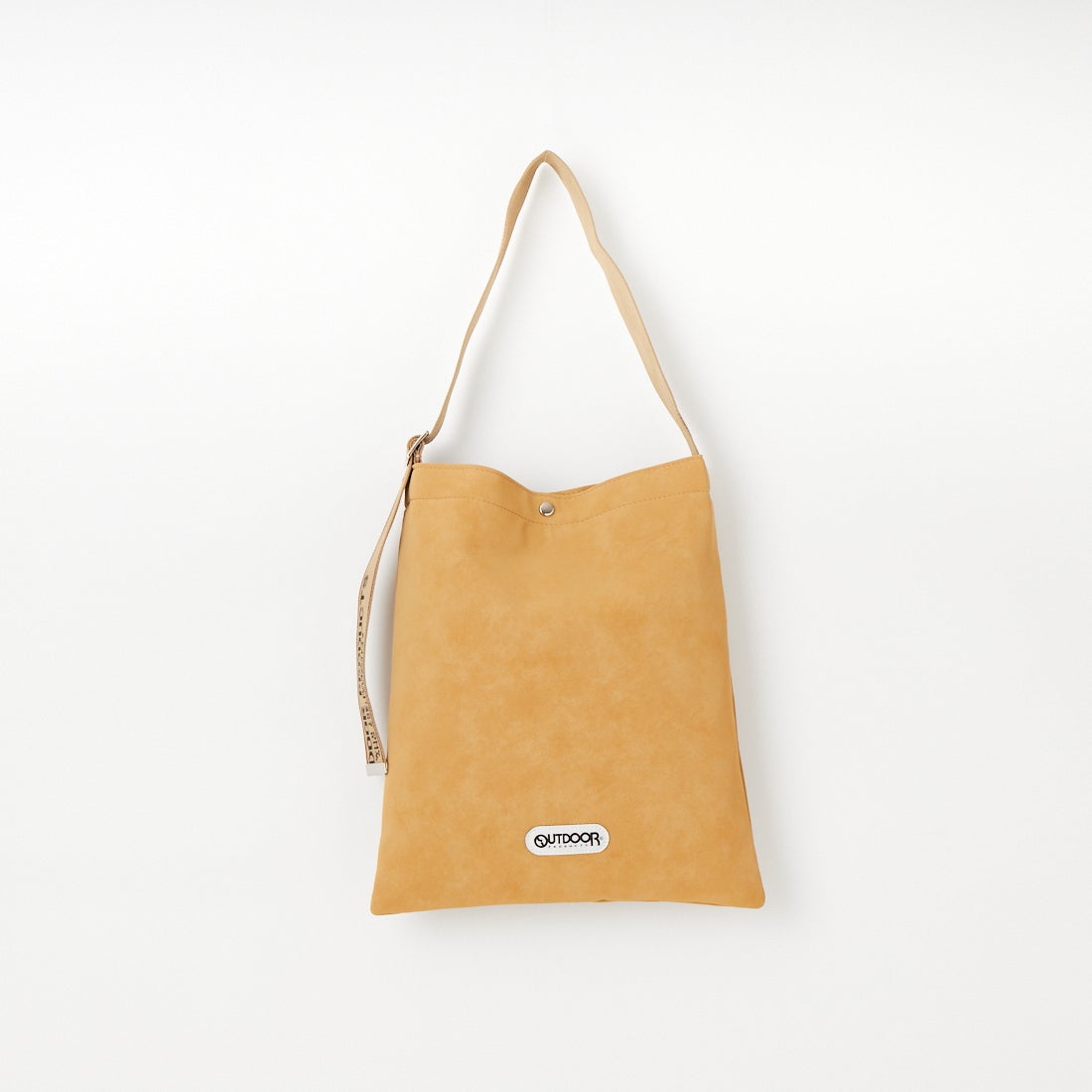 OUTDOOR PRODUCTS [アウトドアプロダクツ] ジャガードテープ トートバッグ [BR-OUT-26SS18] CAMEL