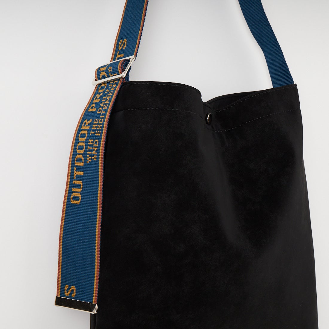 OUTDOOR PRODUCTS [アウトドアプロダクツ] ジャガードテープ トートバッグ [BR-OUT-26SS18] BLACK