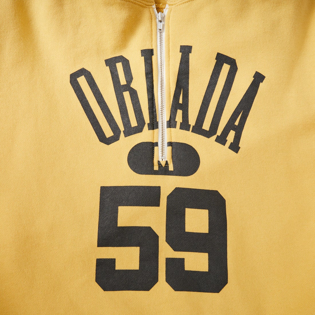 Oblada [オブラダ] ハーフジップフーディ [S2610CU05] YELLOW