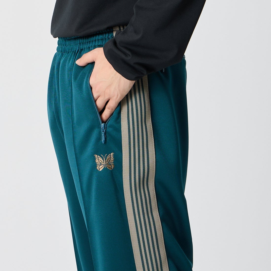 Needles [ニードルズ] トラックパンツ [SX406] B GREEN