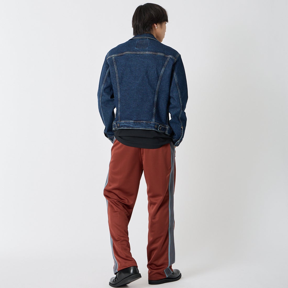 Needles [ニードルズ] トラックパンツ [SX406] A RUST &&モデル身長：179cm 着用サイズ：M&&