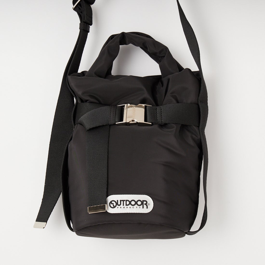 OUTDOOR PRODUCTS [アウトドアプロダクツ] 2WAYベルトトートバッグ [BR-OUT-26SS03] BLACK