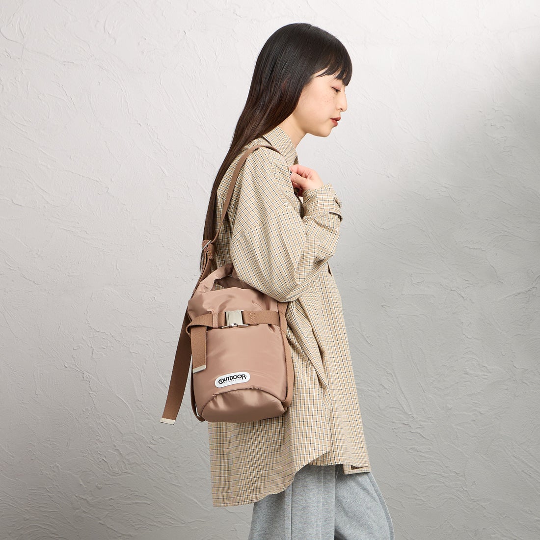 OUTDOOR PRODUCTS [アウトドアプロダクツ] 2WAYベルトトートバッグ [BR-OUT-26SS03] BLACK