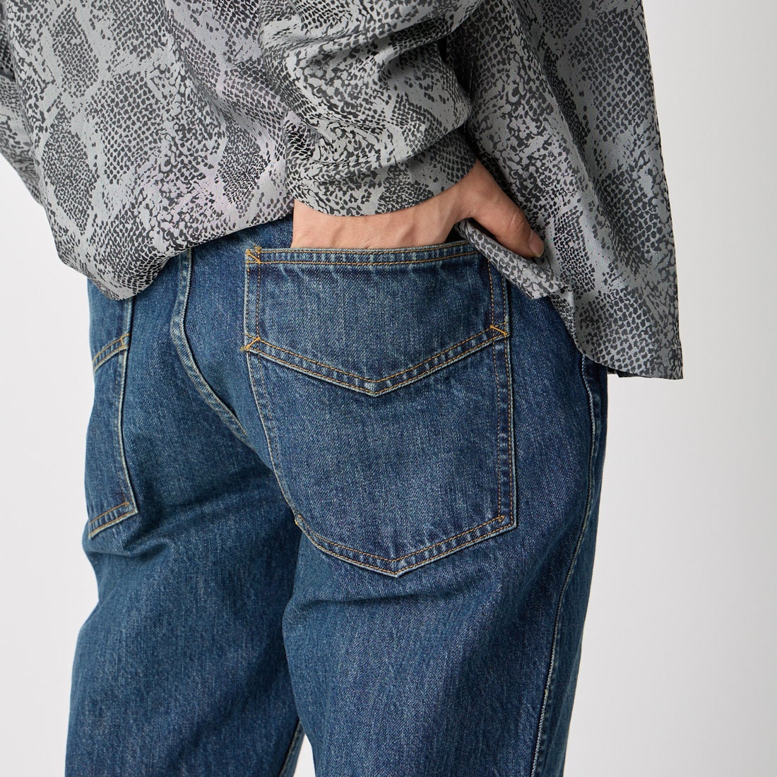 Needles [ニードルズ] パピヨン刺繍ブーツカットジーンズ [SX212] INDIGO