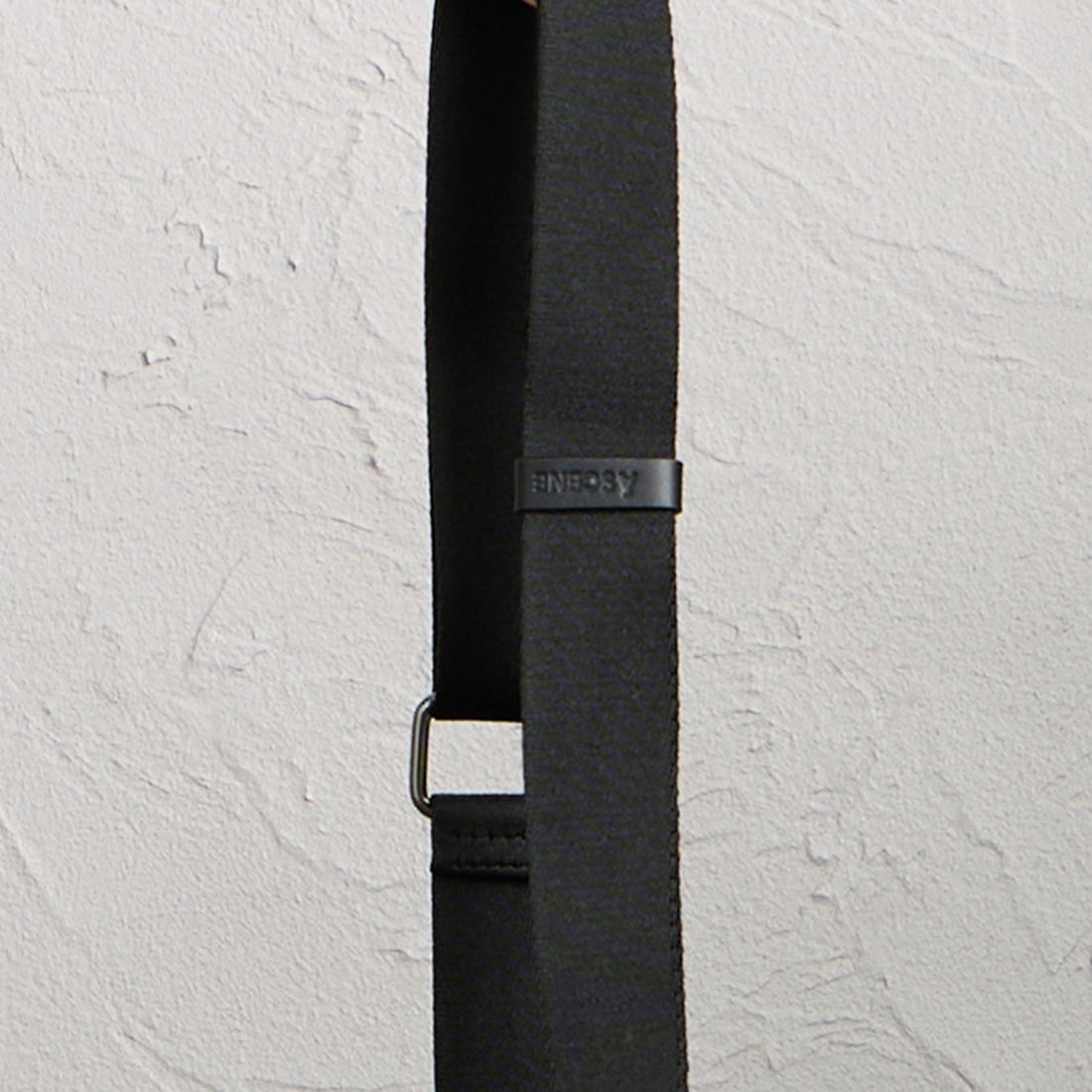 A SCENE [エーシーン] キルト巾着ショルダーバッグ [AS04-010] BLACK