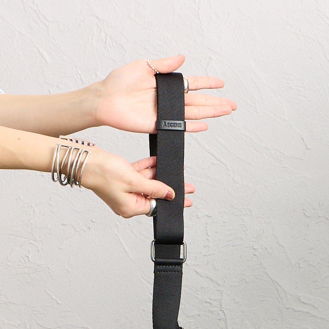 A SCENE [エーシーン] キルト巾着ショルダーバッグ [AS04-010] KHK/BEG