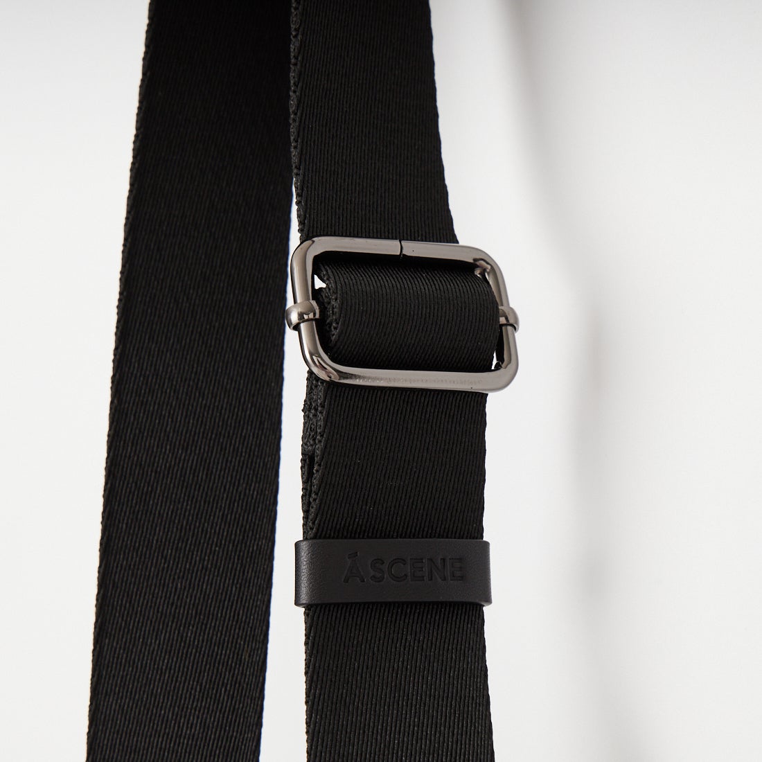 A SCENE [エーシーン] キルト巾着ショルダーバッグ [AS04-010] BLACK