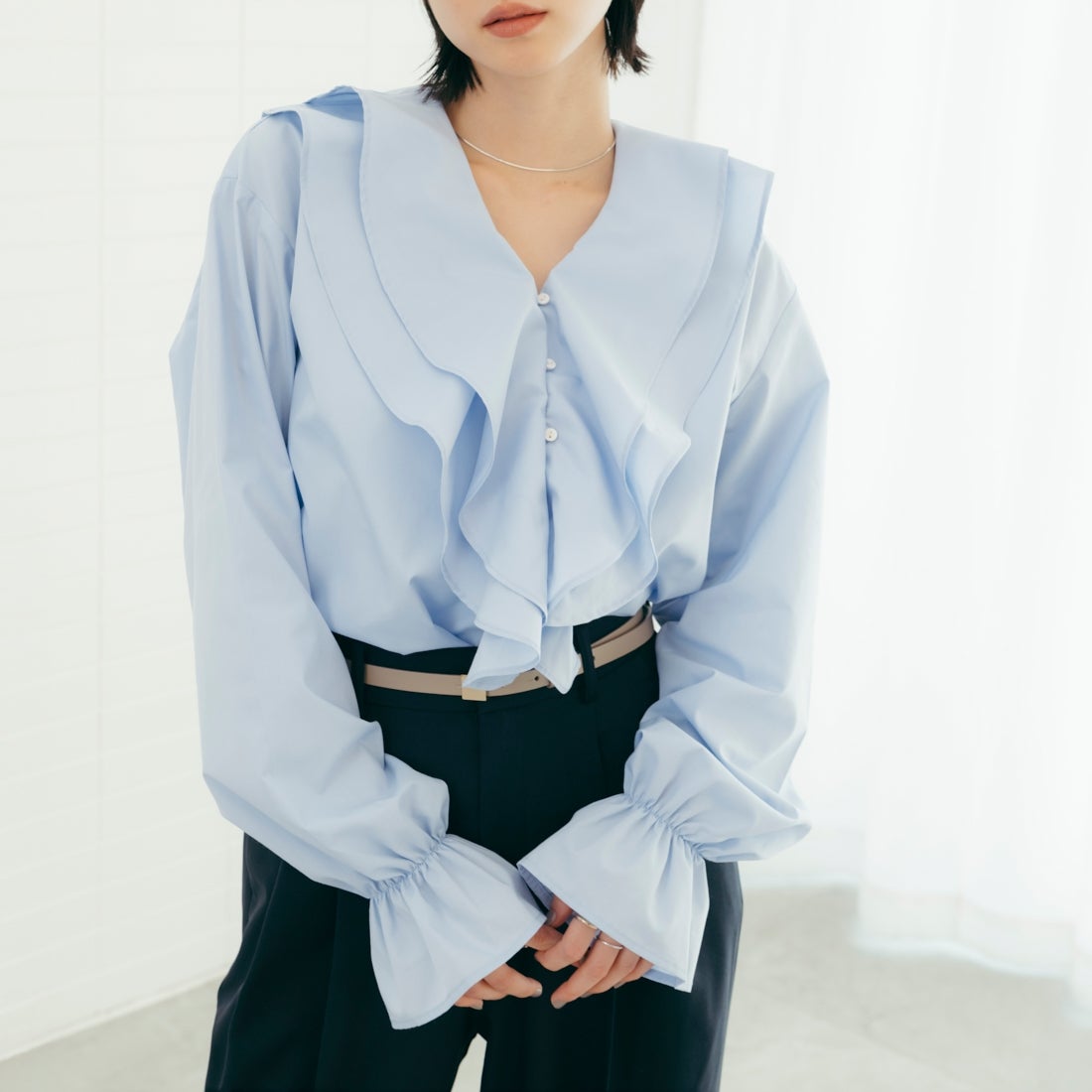 SAX&&モデル身長：165cm 着用サイズ：F&&