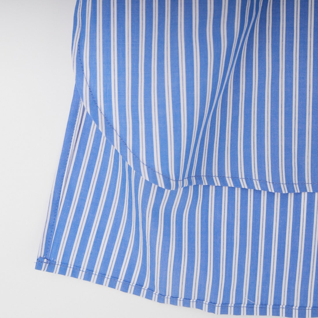 USINE [ユジーヌ] ラッフルカラーフリルブラウス [IN4-SH-6] BLUE ST