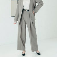 035 ﾓｶ&&モデル身長：165cm 着用サイズ：36&&