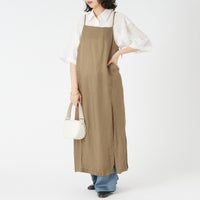 033 ﾍﾞｰｼﾞｭ&&モデル身長：162cm 着用サイズ：F&&