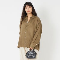 033 ﾍﾞｰｼﾞｭ&&モデル身長：162cm 着用サイズ：F&&