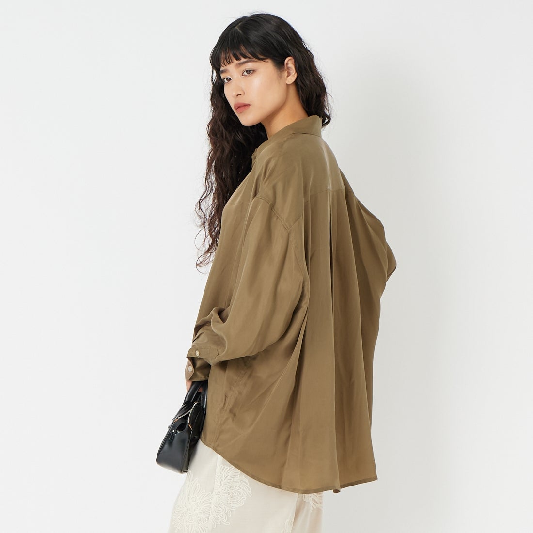 USINE [ユジーヌ] オーバーサイズドレスシャツ [21267065] 031 ﾎﾜｲﾄJQ