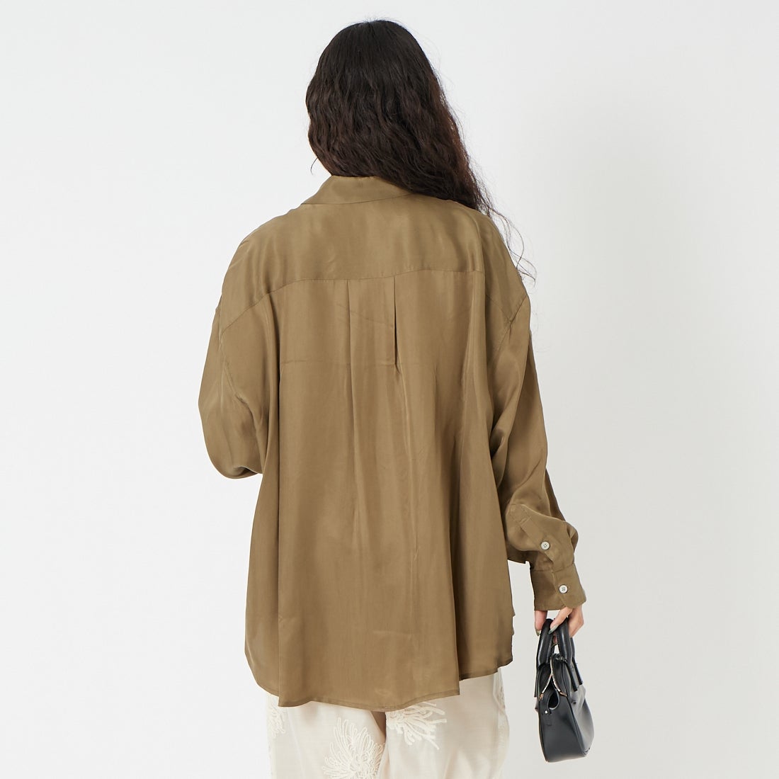 USINE [ユジーヌ] オーバーサイズドレスシャツ [21267065] 031 ﾎﾜｲﾄJQ