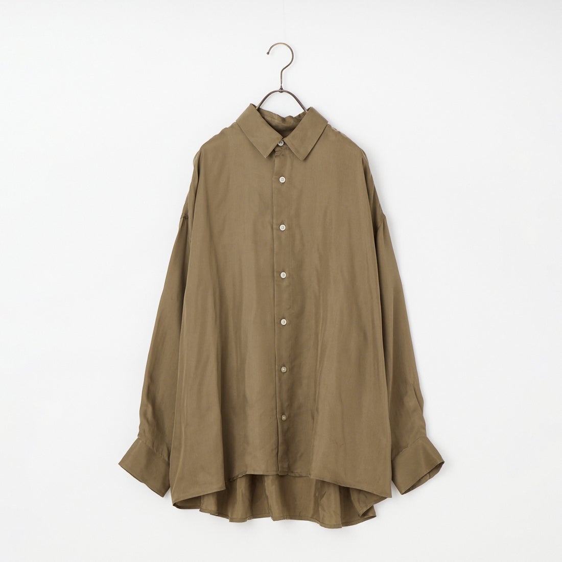 USINE [ユジーヌ] オーバーサイズドレスシャツ [21267065] 033 ﾍﾞｰｼﾞｭ